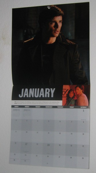 Smallville calendar 2010